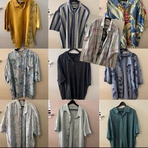 Tommy Bahama 3xl men’s shirts bundle of 10